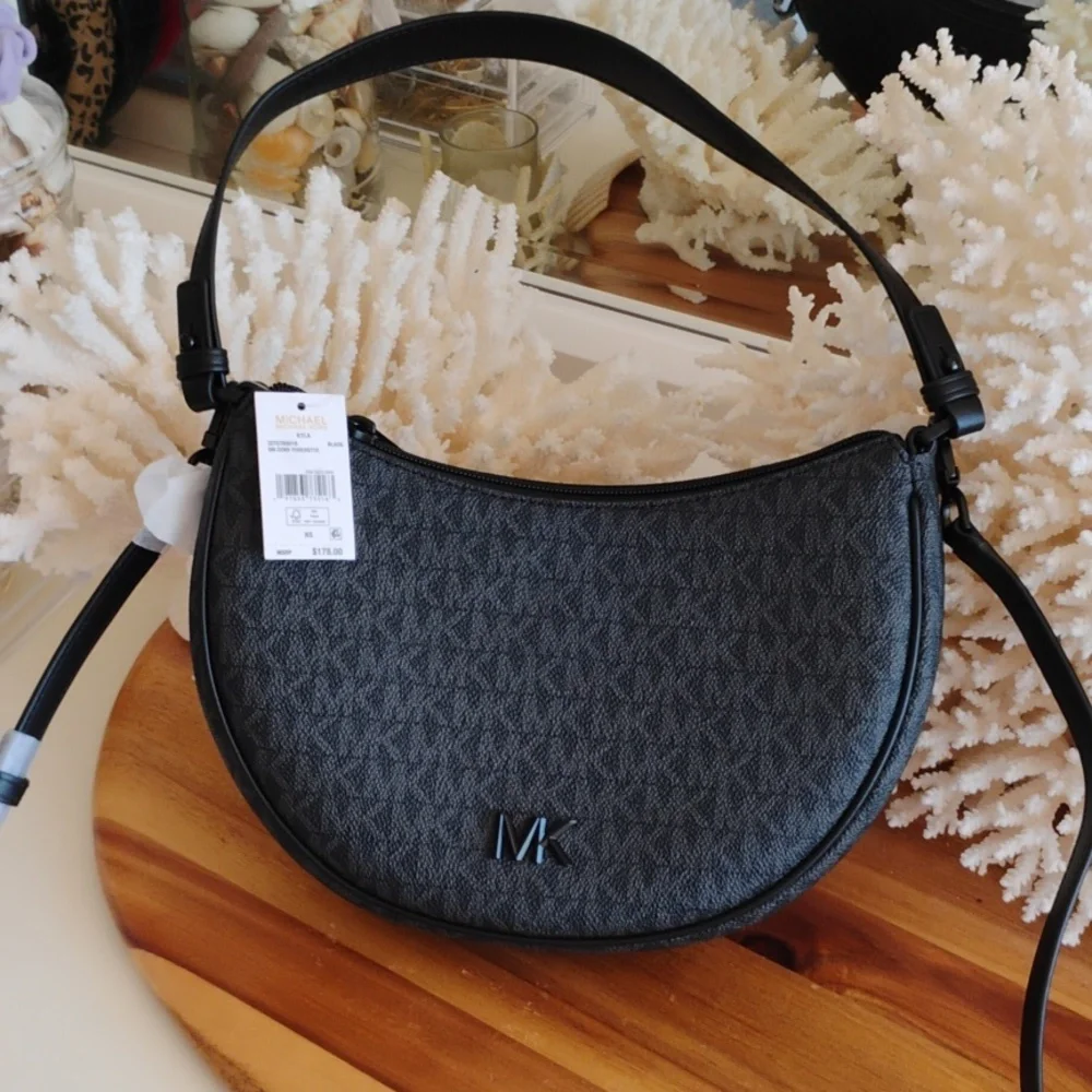 Michael Kors 💥 NWT 💥 Small Kyla Signature Convertible Shoulder Bag/Crossbody. - Picture 3 of 17